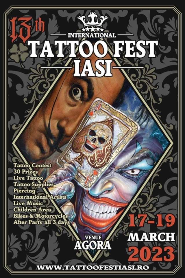 Tattoo Fest Iași — 13th · 2023 poster