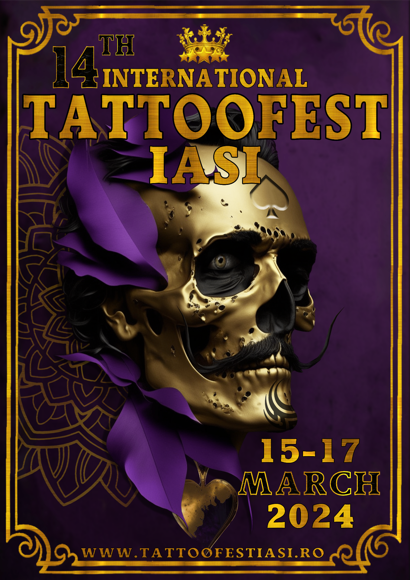 Tattoo Fest Iași — 14th · 2024 poster