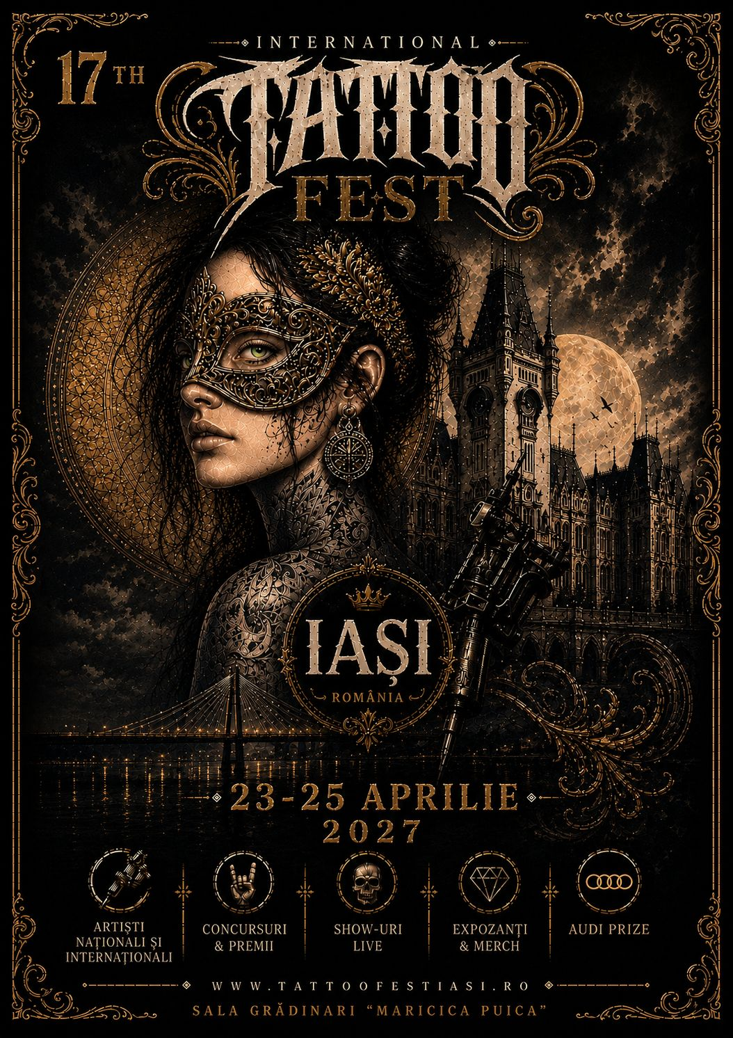 Tattoo Fest Iași — 17th · 2027 poster