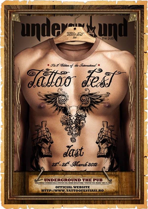 Tattoo Fest Iași — 3rd · 2012 poster