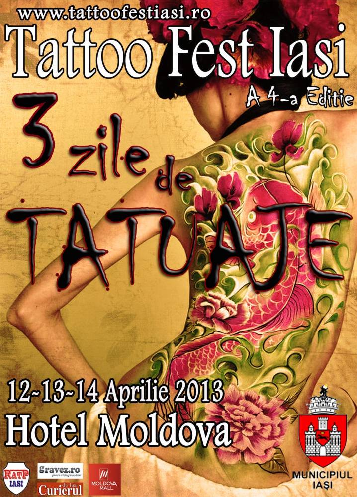 Tattoo Fest Iași — 4th · 2013 poster