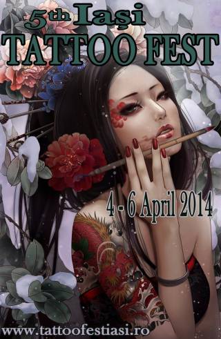 Tattoo Fest Iași — 5th · 2014 poster