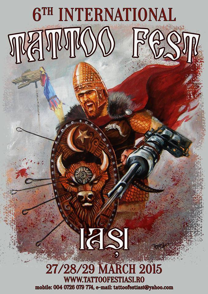 Tattoo Fest Iași — 6th · 2015 poster