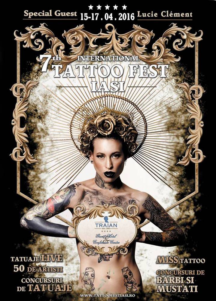 Tattoo Fest Iași — 7th · 2016 poster