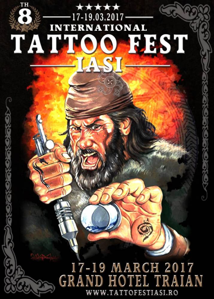 Tattoo Fest Iași — 8th · 2017 poster